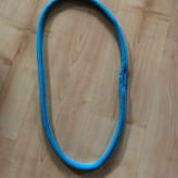 Blauer Halsring für Pferde aus hochwertigem Seil bei Leipzig
